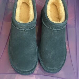 BearPaw Teal Suede Boots